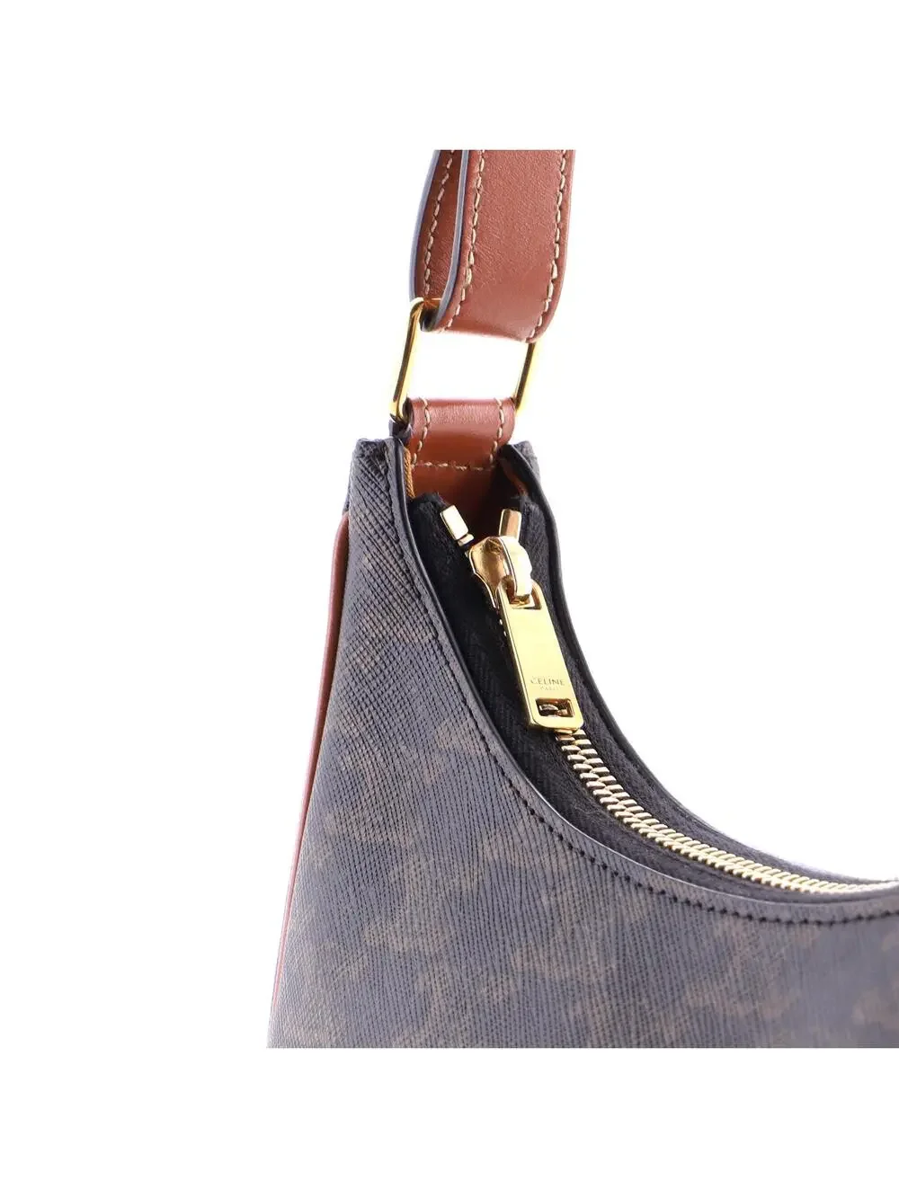 Celine Ava Bag Triomphe Coated Canvas #223226C16B